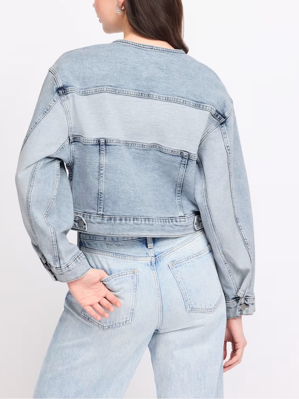 NWT MONTGOMERY POST Collarless Jacket